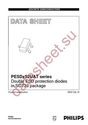 PESD3V3S2UAT T/R datasheet  
